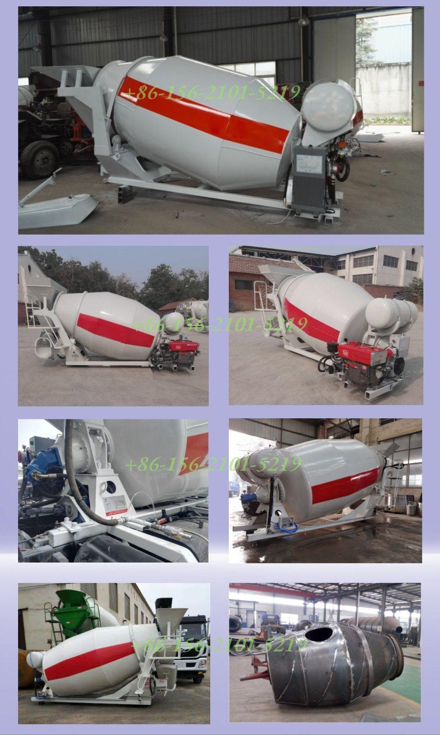 Bueno Brand 7cbm Material Cement Concrete Mixer Drum for Man Renault Mack Concrete Mixer Truck Chassis