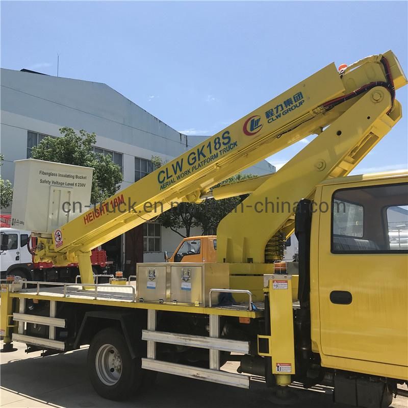 China Isuzu 22m 20m 18m 16m Aerial Working Platform Vehicle