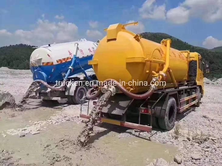 Sinotruk 8*4 New Design Factory Supply Vacuum Cleaner Truck with High Quality