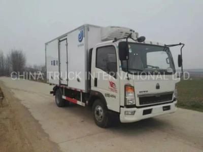 Sinotruk HOWO 4X2 Refrigerated Truck for Food Transportation
