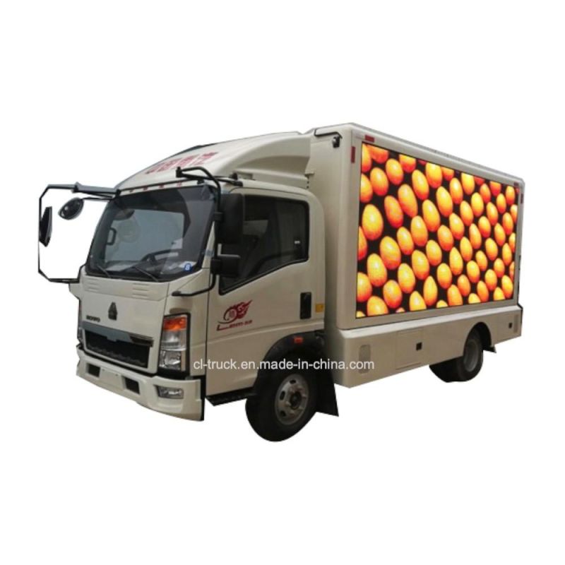 Factory Outlet Clw Brand Full Color P5 P6 LED Video Display Advertising Truck