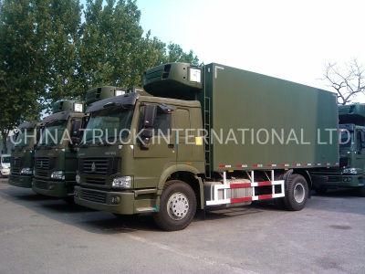 Low Price Sinotruck HOWO Refrigerated Van Truck for Sale