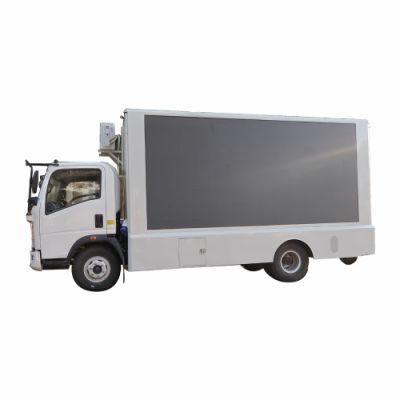 Factory Direct Sales HOWO 4*2 P6/P5/P4 Full Color Digital LED Billboard Advertising Truck for Sale