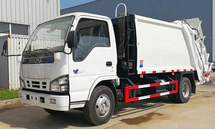 Japanese Brand 120HP 8000L Waste Collector Truck Garbage Compactor Truck