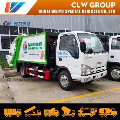 China Japanese Chassis 7000L-12000liters Garbage Compactor Truck Compressed Garbage Collecation Truck