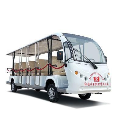 Wholesale Brand 17 Seats Battery Powered Low Speed Electric Vehicle