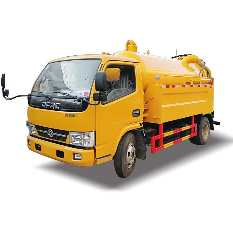 Dongfeng 4X2 Small Mini 4000liters High Pressure Cleaning Truck Price for Sale