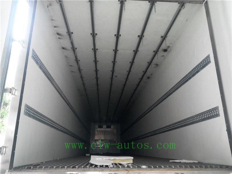 Large Size Big Volume 30tons Refrigerator Semi Trailer 3 Axles Refrigerated Van Semi Trailer