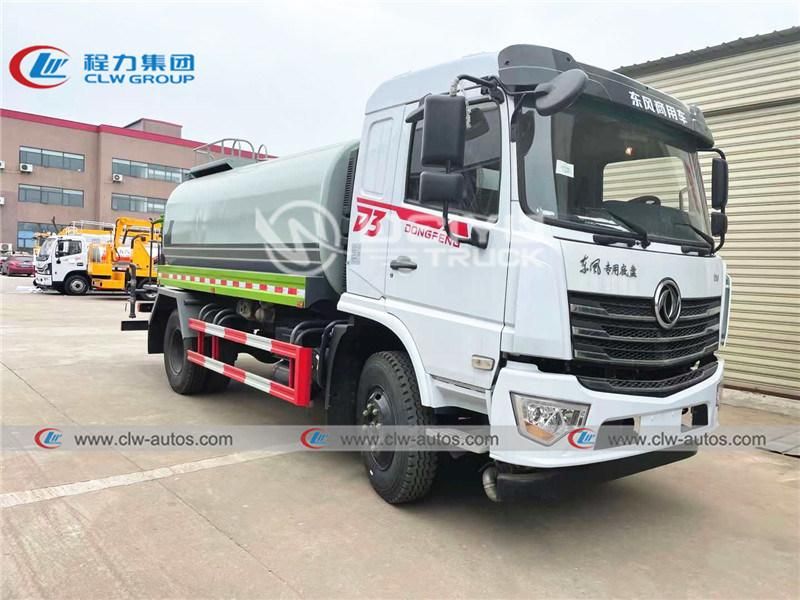 Dongfeng D3 Model 10, 000liters 10m3 Water Bowser Truck Water Tank Truck Water Sprinkler Truck
