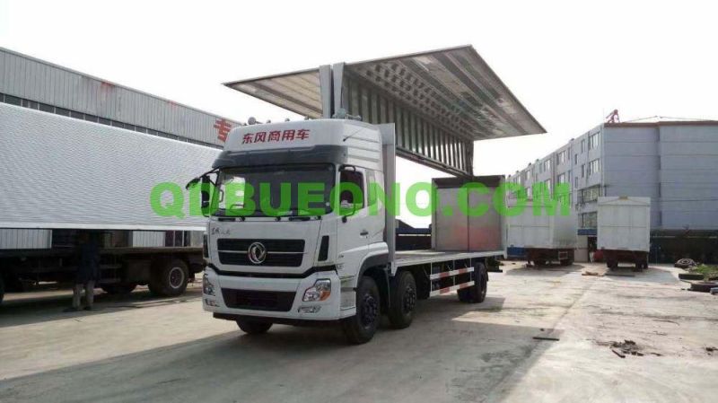 Customized CKD 20FT Wing Opening Van Truck Body for Various Trucks for Sale