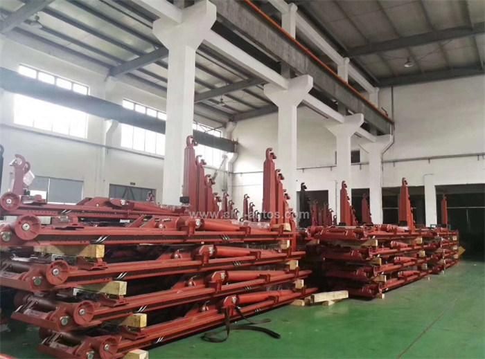 Customized Hook Lift Garbage Truck Body Container CKD Parts Upper Structure with Factory Price