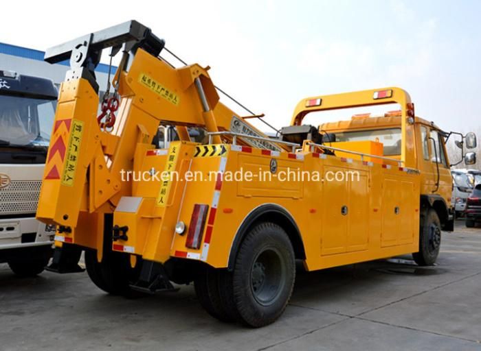 Dongfeng 4*2 Road Recovery Towing Vehicle 10tons 13tons Emergency Rescue Truck