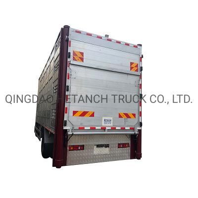 High quality 4 per floor Al-alloy livestock crate for truck/livestock truck