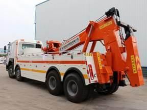 6X4 Heavy Duty Intergrated Tow Crane Wrecker Truck