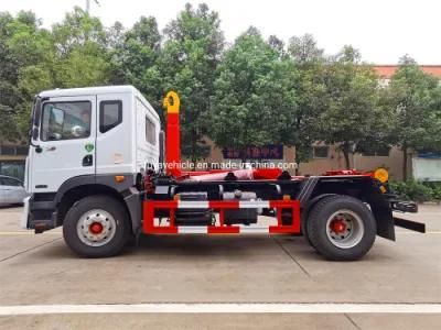 4X2 Euro 3 10000 Litres 10m3 10ton 10 Cubic Hook Lift Dump Bin Truck