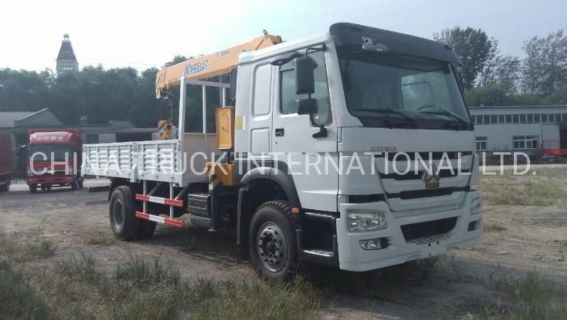 HOWO 4X2 12 Ton Truck Mounted Crane