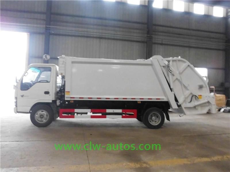Hotsale China Isuzu 4X2 Euro V 6000 Liters 6cbm Compactor Garbage Truck for Southeast Asia