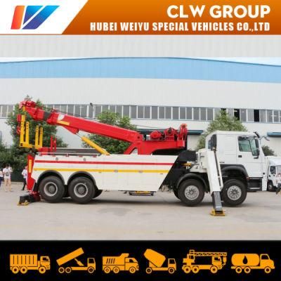 Breakdown Vehicle Trucks Recovery Transporter Sinotruck HOWO 30ton/40ton 8X4 Heavy Underlift Towing Truck