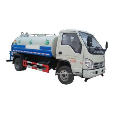 Foton Forland Mini 3m3 4m3 5m3 Water Tanker Truck for Sale