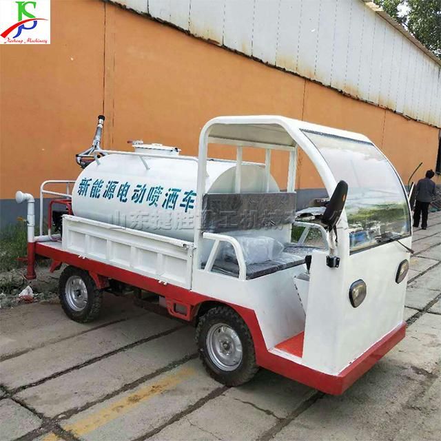 Semi-Enclosed Electric Four Wheel Sprinkler Multi-Function Spray Water Car