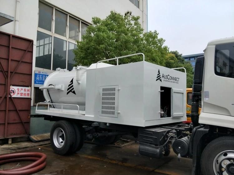 Vacuum Sewage Pump Waste Water Carrier Suction Truck Superstructure