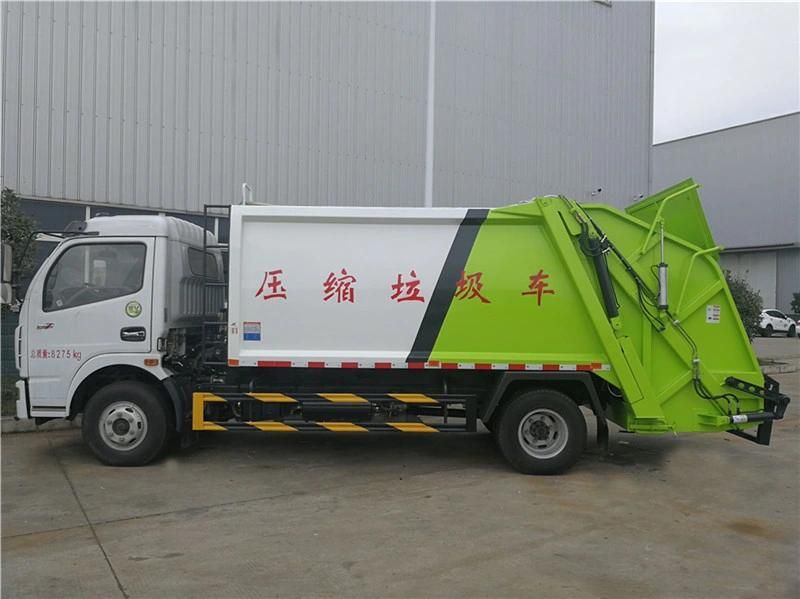 DFAC 4X2 Small Rear Load Compactor Garbage Truck
