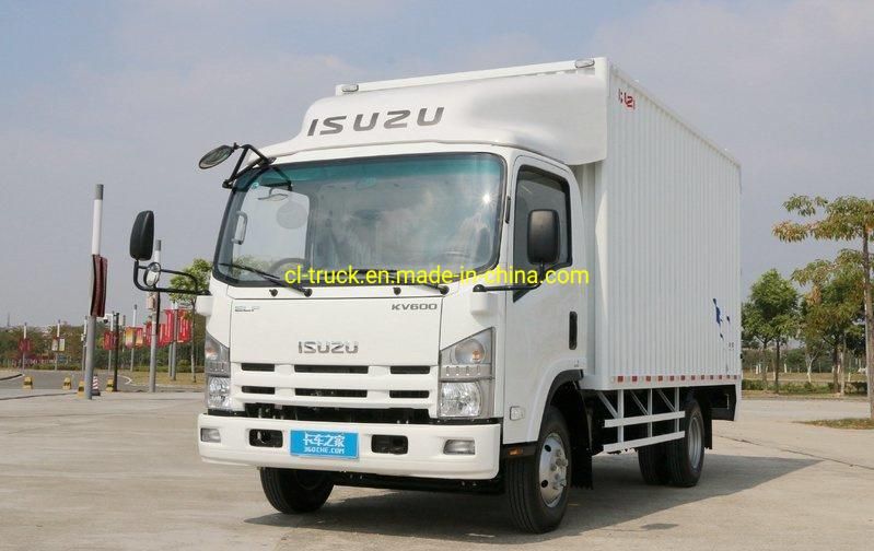 Good Quality Isuzu Kv100 3tons 3.5tons 4tons Van Food Truck for Sale