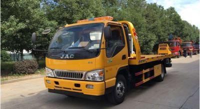 JAC 4X2 3ton Mini Road Wrecker Truck for Sale