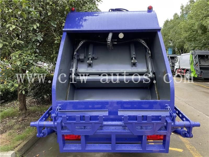 Dongfeng Duolica 4X2 6m3 6cbm 6000liters 4tons Garbage Compactor Truck Rear Loading Waste Removal Truck