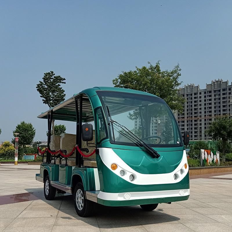 Professional Manufacture Cheap Prices Electric Passenger Bus Sightseeing Bus