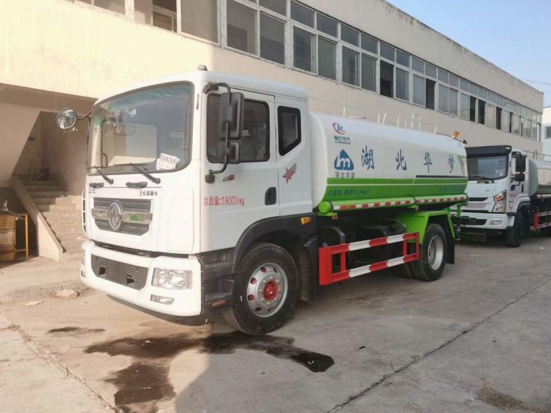 Dongfeng 4*2 Water Tank Truck Capacity 15000 Liter