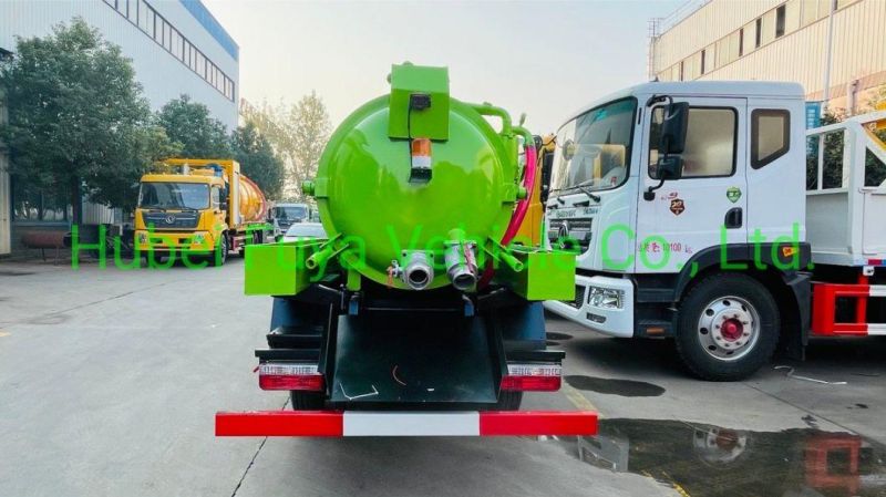 5ton Sewer Suction Scavenger Tank 5000L Septic Tank Truck for Sale