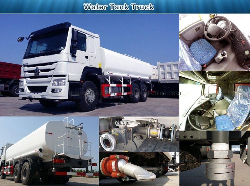 Sinotruk HOWO Steyr 10 Wheeler 20 Ton Water Spray Tank Truck for Sale