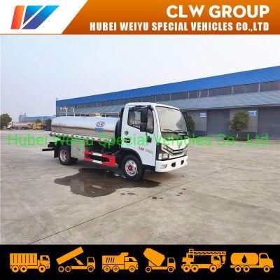 Dongfeng Duolicar Light Truck 5000liters 5cbm 304 Stainless Steel Water Tank Delivery Truck