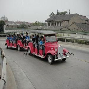 20 Persons Electric Sightseeing Bus with Trailer Rsd-420y