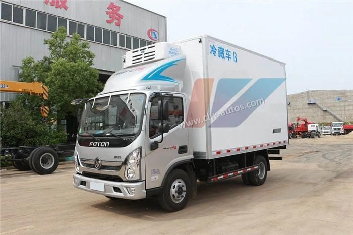 Foton Light Duty 5ton 6ton 7ton Freezer Truck Refrigerator Truck Refrigerated Truck