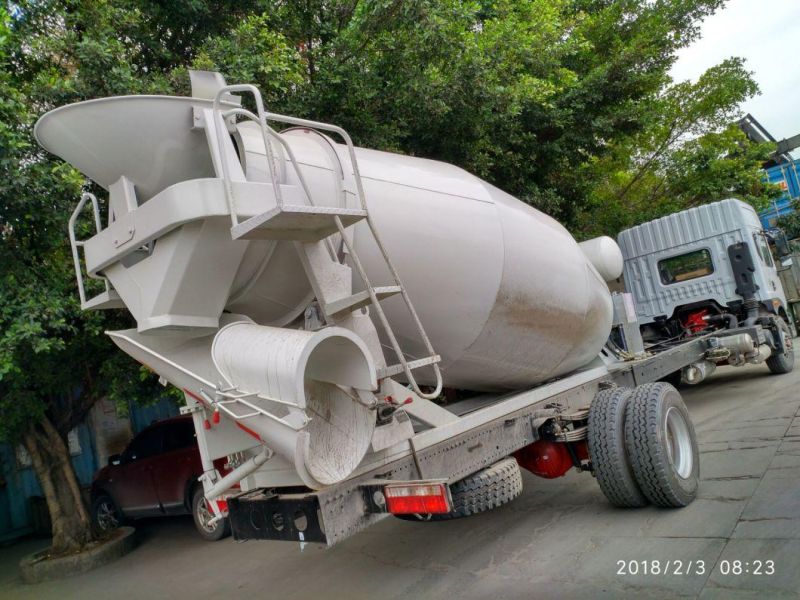 Concrete Mixer Truck Drum 5.5cbm Exported to Srilanka Market