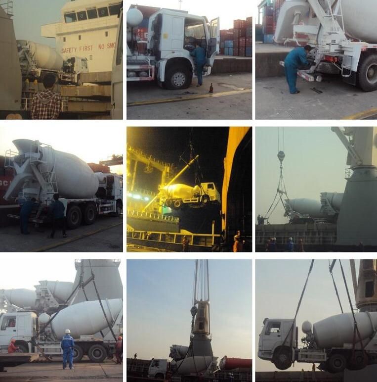5cbm/5m3 Concrete Mixer Truck 6 Cubic Meters Mixing Equipment with Hydraulic Pump