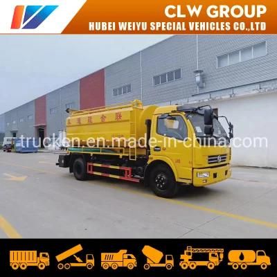 5000liters Sewage Suction Vacuum Truck High Pressure Sewer Jetting Cleaning Truck