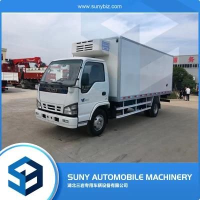 I Suzu Refrigerator Truck Cold Van Truck for Fruit and Vegetable