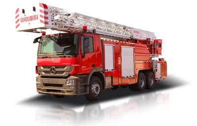Aerial Ladder Fire Fighting Truck for Municipal High-Altitude Operation