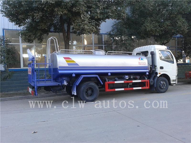 Dongfeng 4X2 Mini 4ton 4000liters 4cbm Water Tank Sprinkler Truck