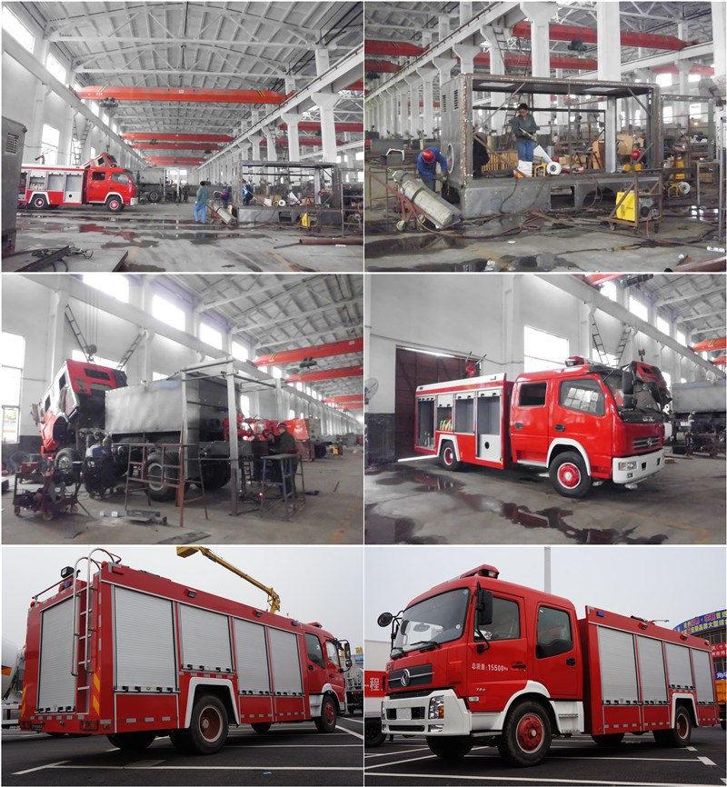 Dongfeng 4X2 Engine Fire Fighting Rescue Truck