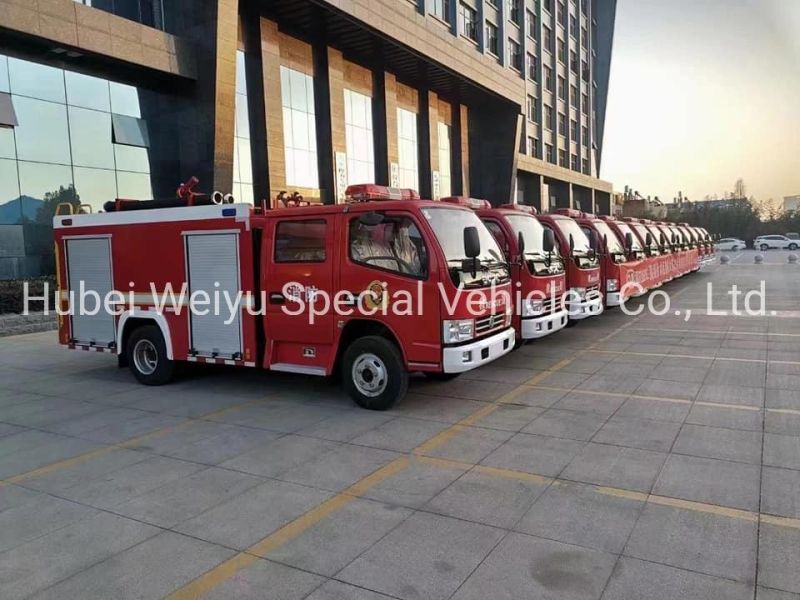 Dongfeng 4X4 All Wheel Drive Fire Apparatus 3500liter 4tons off Road Water Tank Fire Truck