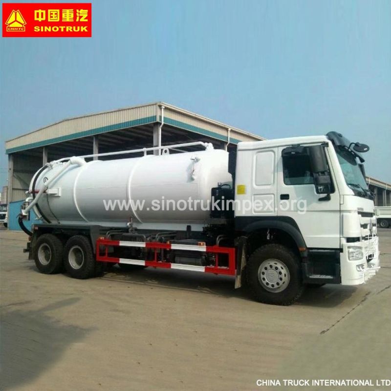 HOWO 16cbm 6X4 Clean Truck/ Septic Tank Trucks