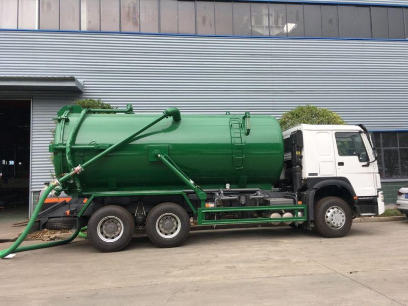 Shacman L3000 4X2 Sewage Suction Truck 12m3 14m2 10m3