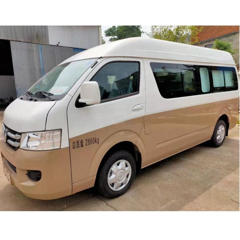 Foton 4*2 White and Gold Funeral Carriage with Stainless Steel Ice Coffin/Hearse