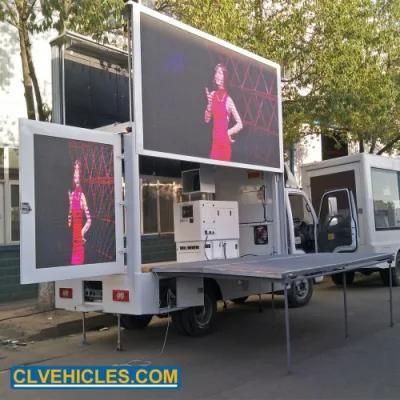 Foton P4 Full Color LED Screen Display Billboard Advertising Truck