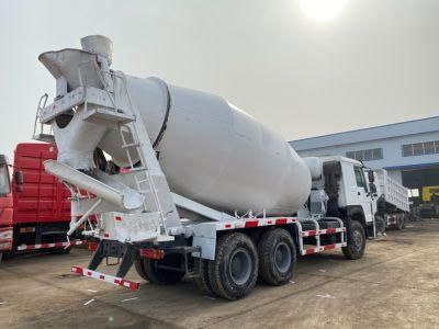 Second Hand Sinotruk HOWO 6X4 Concrete Mixer Tank Truck