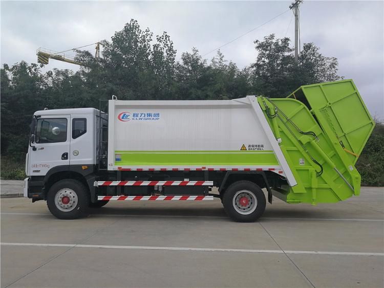 Dongfeng 9cbm 10cbm Waste Management Refuse Colletor Rear Loader Garbage Compactor Truck